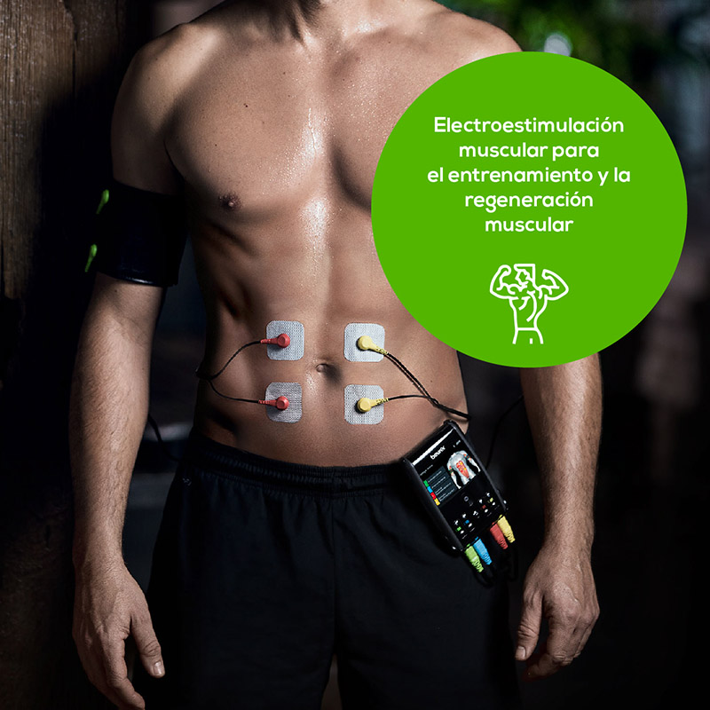 Electroestimulador muscular digital EMS/TENS con función de calor EM 59 –  Ludga Perú